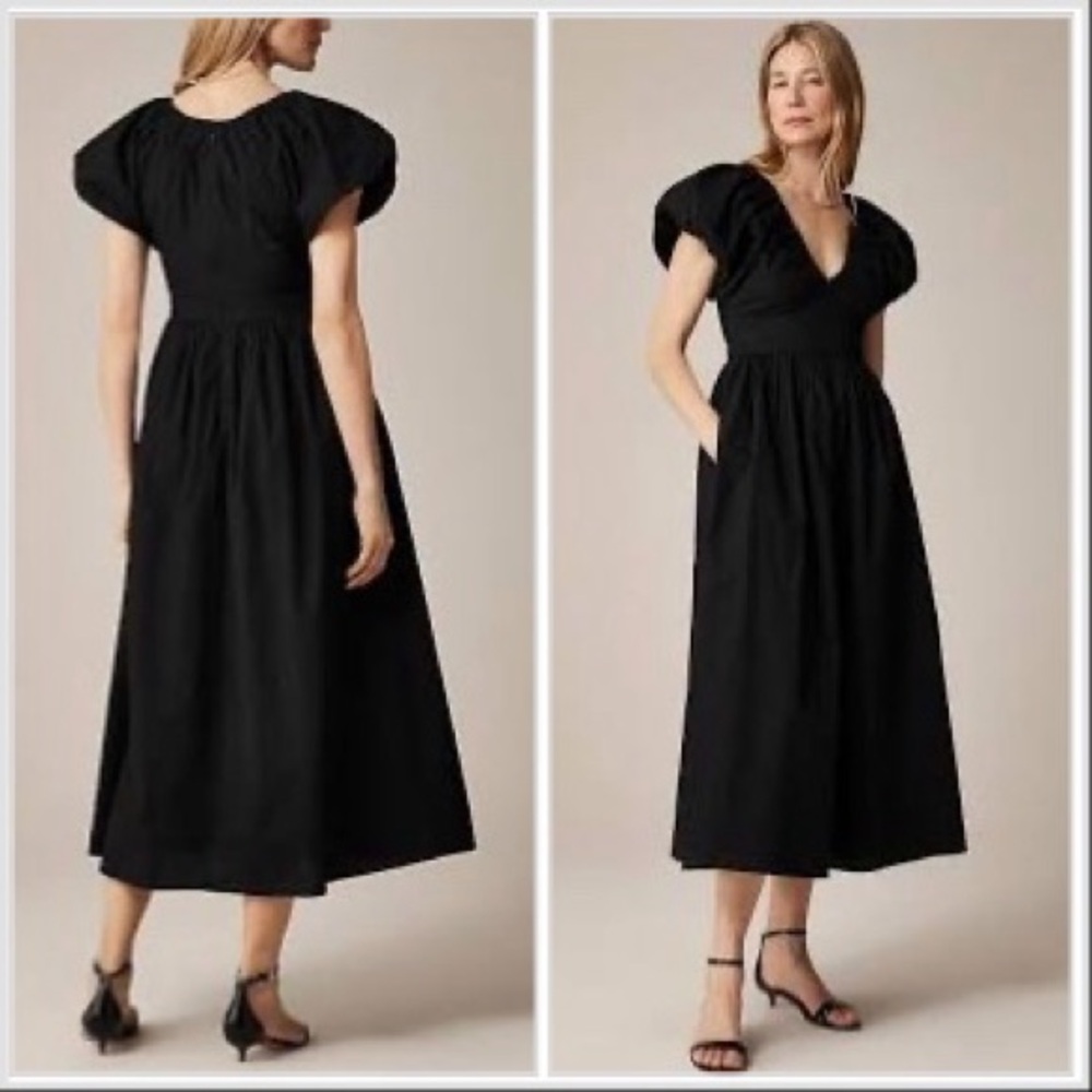 J. Crew Collection Cecily Dress In Cotton Poplin